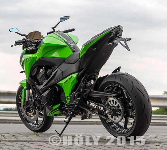 Kawasaki Z800 2015 do noi bat voi phien ban Ultra Green - 5