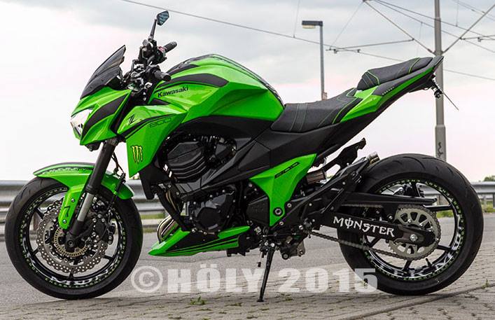 Kawasaki Z800 2015 do noi bat voi phien ban Ultra Green - 9