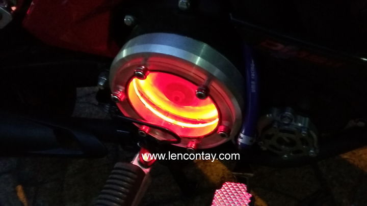 LOC NOI LED TRONG SUOT YAMAHA EXCITER 135 150 FZ 150 R15 SIRIUS JUPITER DEP TUYET VOI - 6