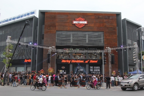 Showroom HarleyDavidson Ha Noi chinh thuc khai truong