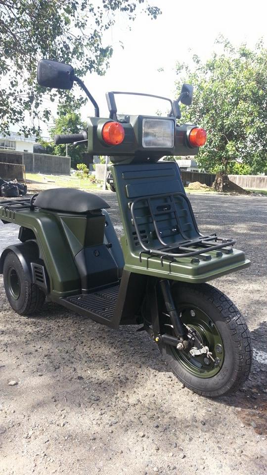 Honda Gyro X xe gi ma dep qua tu mau son den thiet ke - 3