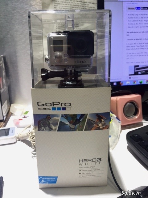 CAMERA GoPro HERO 3FULL BOX 100 ON SEAL - 6