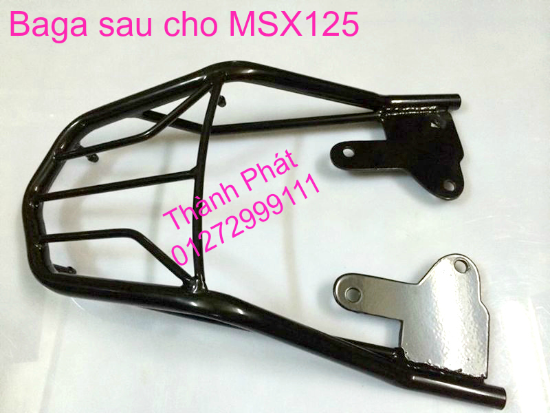 Do choi Honda MSX 125 tu A Z Po do Kinh gio Mo cay Chan bun sau de truoc Ducati Khung suo - 9