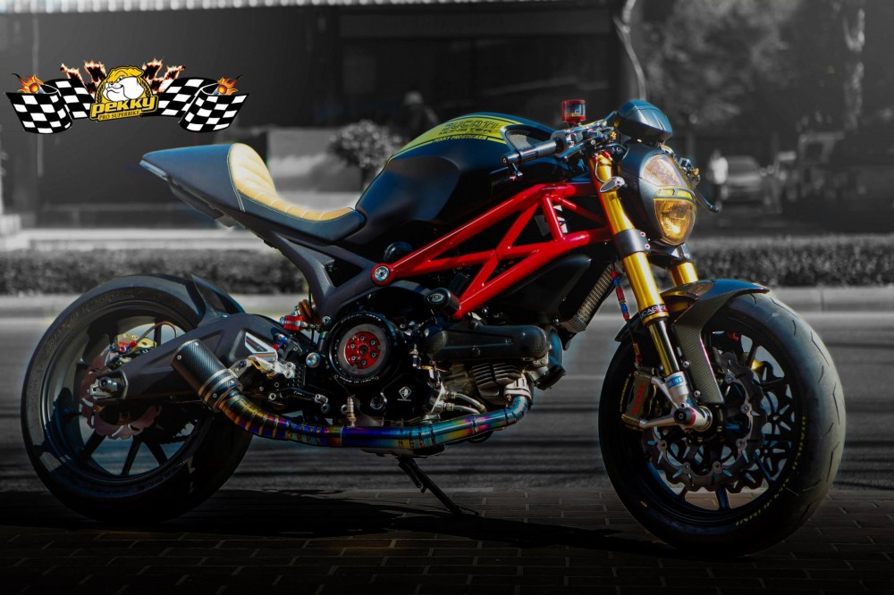 Ducati Monster 795 chat choi trong phien ban Cafe Racer - 6