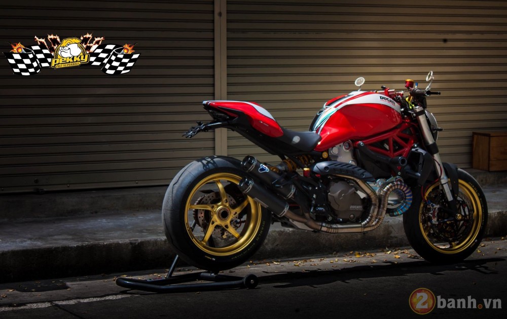 Ducati Monster 821 dau tien do cuc khung tren dat Thai - 12