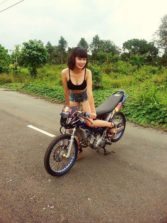 Exciter do Drag so dang cung nguoi mau hot - 7