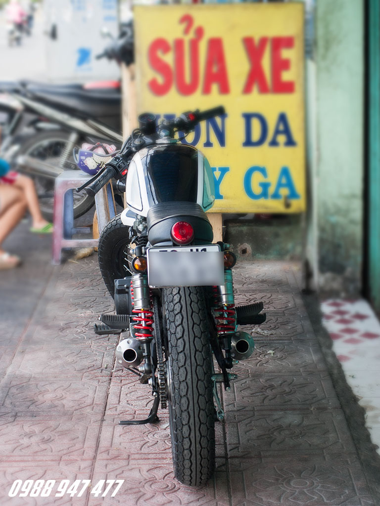 Honda CB 125 do cafe racer Ngon bo re - 6