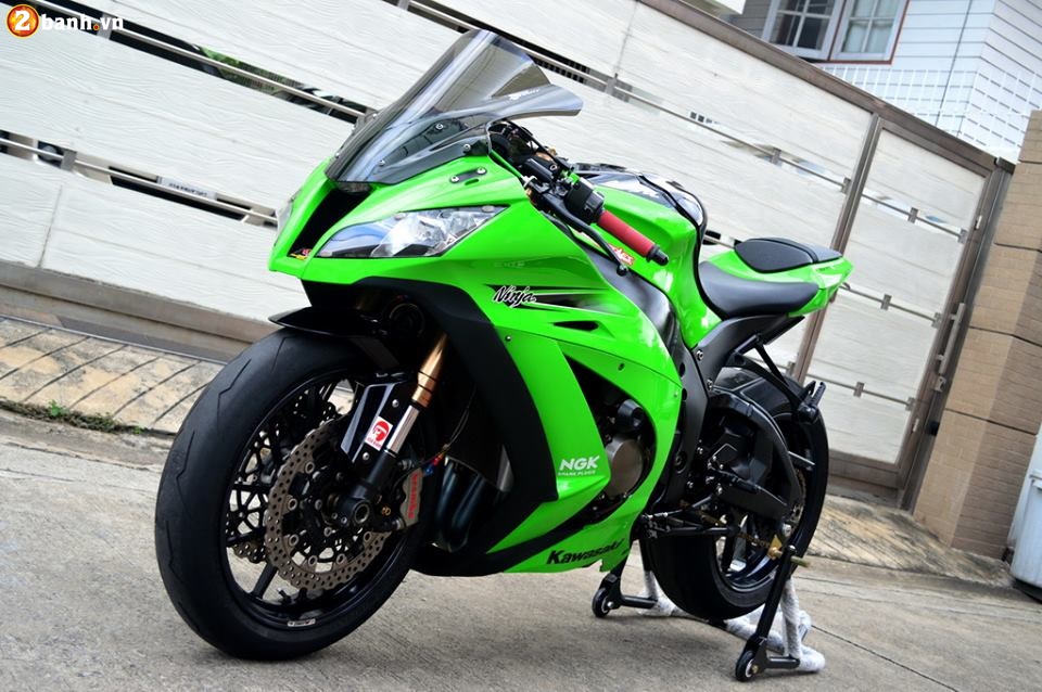 Kawasaki Ninja ZX10R noi bat voi phien ban do cuc chat - 11