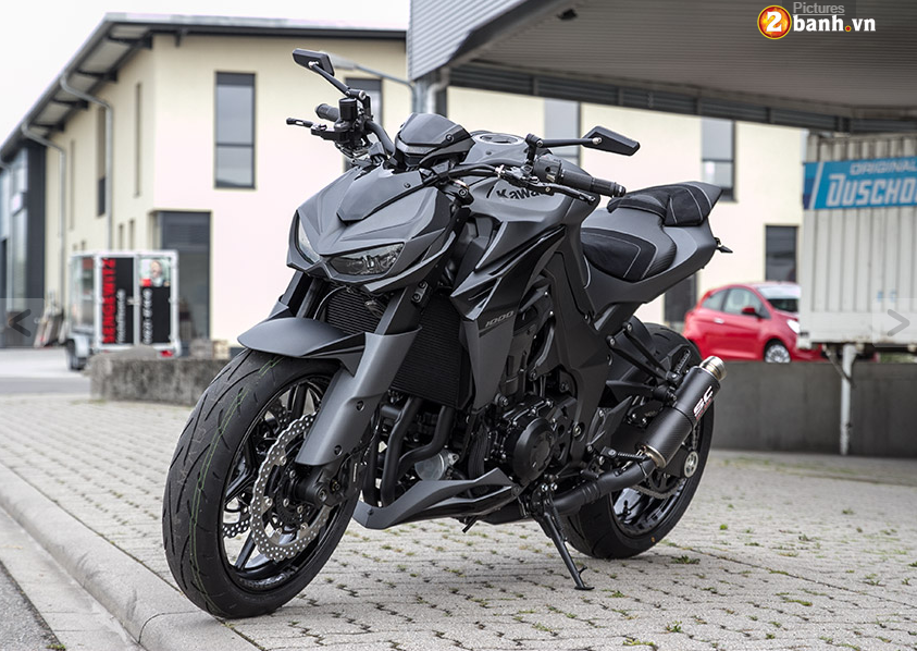 Kawasaki Z1000 2015 do sieu ngau voi phien ban Matt Black