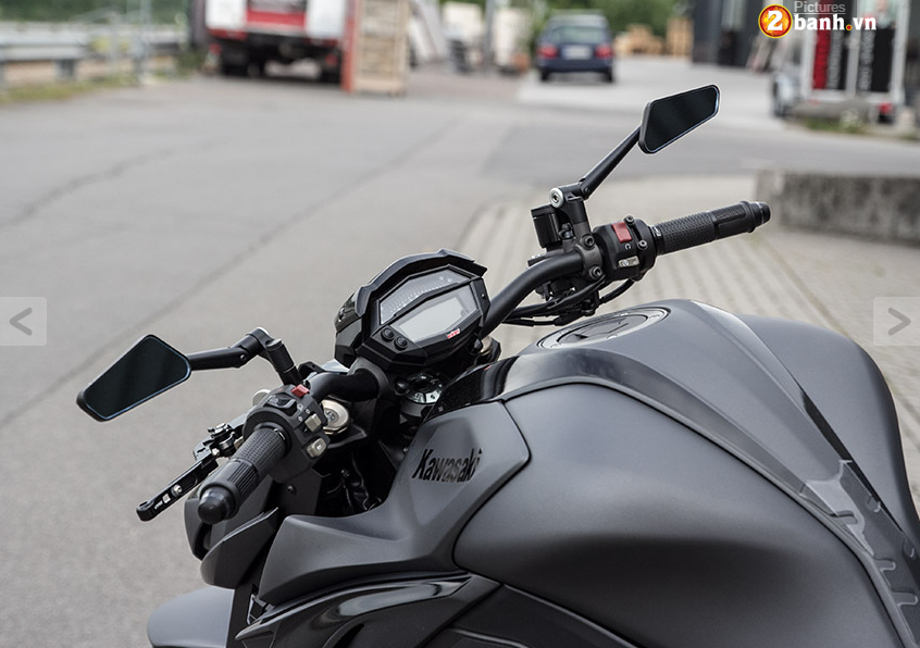 Kawasaki Z1000 2015 do sieu ngau voi phien ban Matt Black - 3