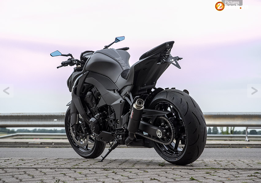 Kawasaki Z1000 2015 do sieu ngau voi phien ban Matt Black - 13