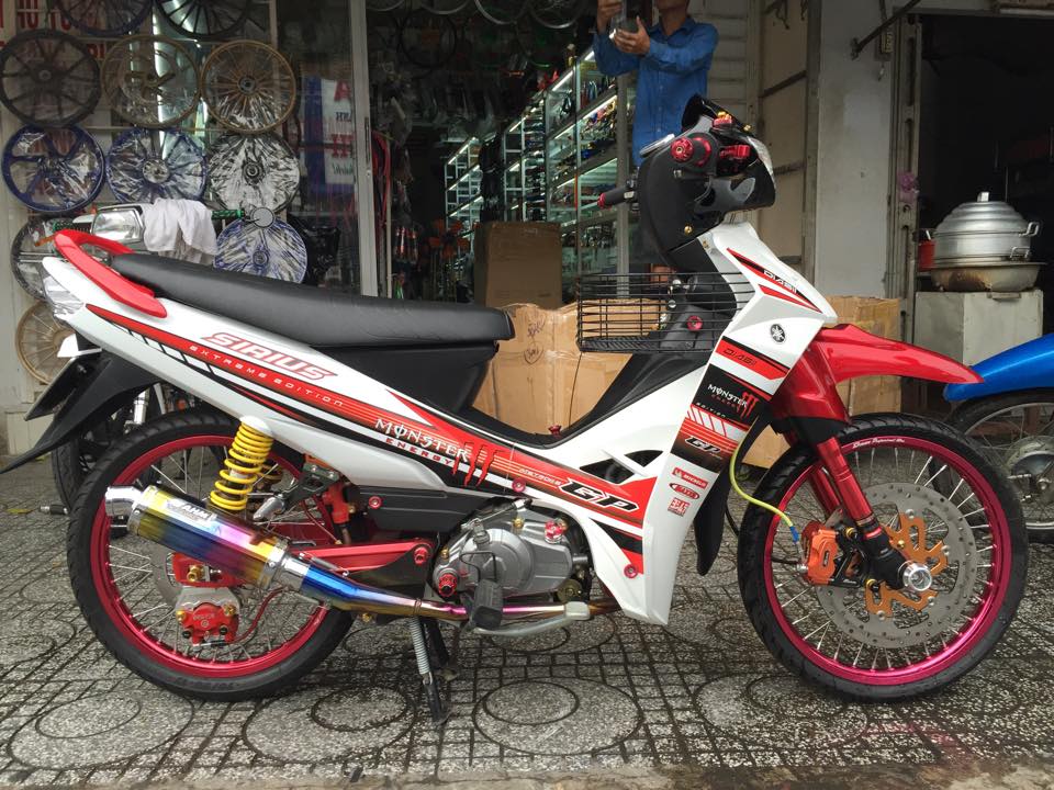 Yamaha Sirius do full option cua biker chiu choi - 7