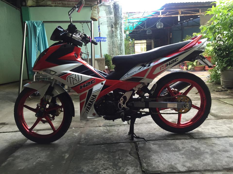 Yamaha X1R do phien ban H2C tuyet dep