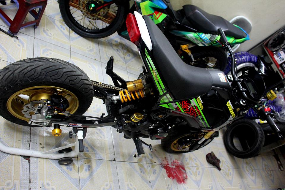 Honda MSX chiec mini bike kieng show nhe cung anh em - 4