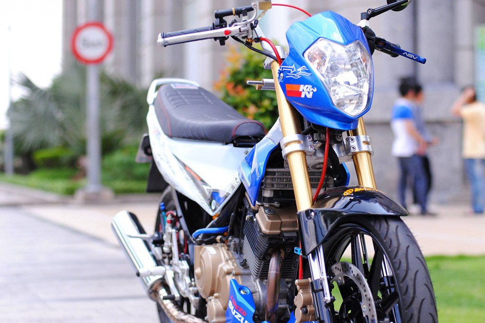 Suzuki Satria F do day dam me va nhiet huyet cua biker Viet - 3