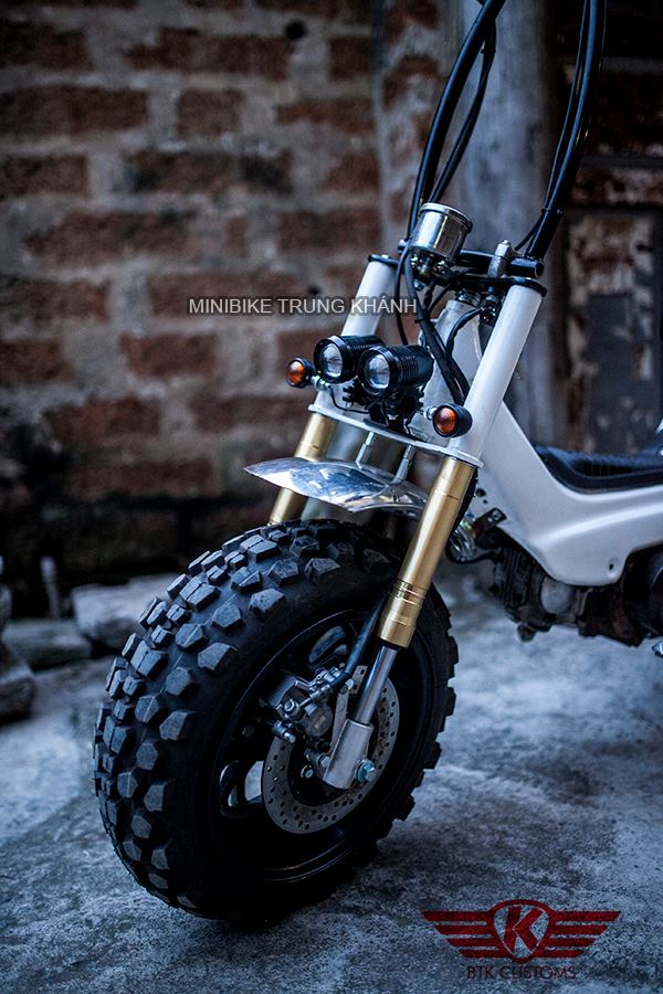 Chaly do phien ban mam 13 vo gai cuc dep cua minibike TKHN - 3