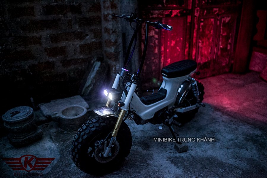Chaly do phien ban mam 13 vo gai cuc dep cua minibike TKHN - 4