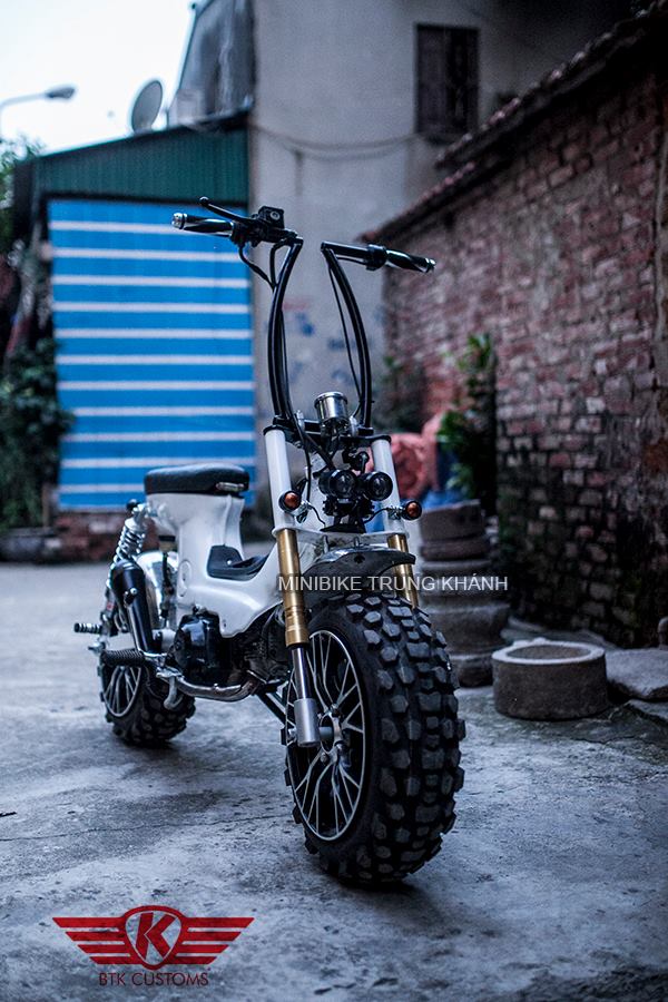 Chaly do phien ban mam 13 vo gai cuc dep cua minibike TKHN - 5