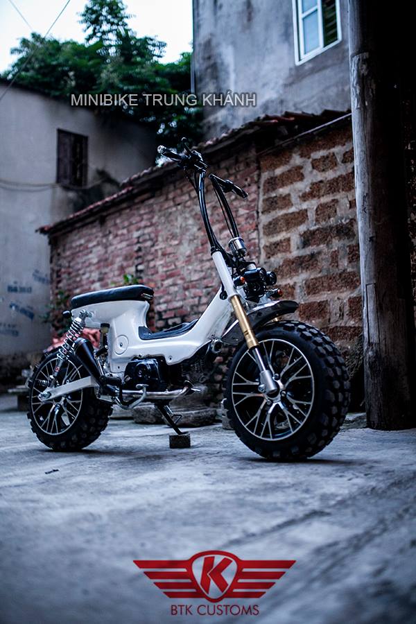 Chaly do phien ban mam 13 vo gai cuc dep cua minibike TKHN - 8