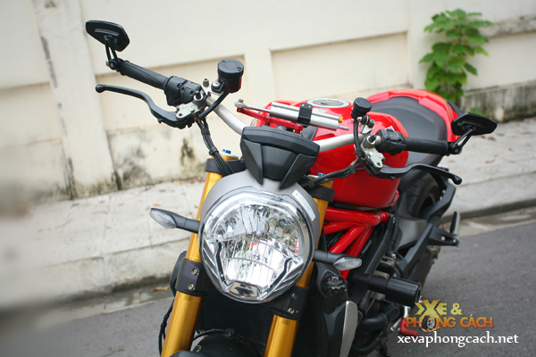 Ducati Monster 1200S cua thanh vien CLB Ducati Ha Noi - 3
