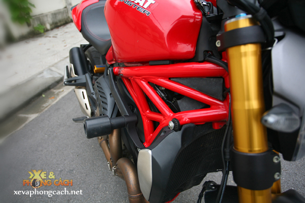 Ducati Monster 1200S cua thanh vien CLB Ducati Ha Noi - 6