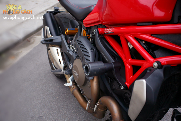 Ducati Monster 1200S cua thanh vien CLB Ducati Ha Noi - 7