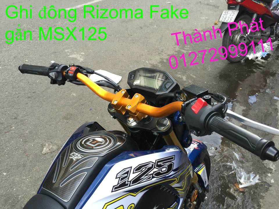 Do choi Honda MSX 125 tu A Z Po do Kinh gio Mo cay Chan bun sau de truoc Ducati Khung suo - 5