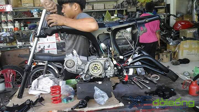 Honda 67 do pha cach day the thao cua biker 9X - 2