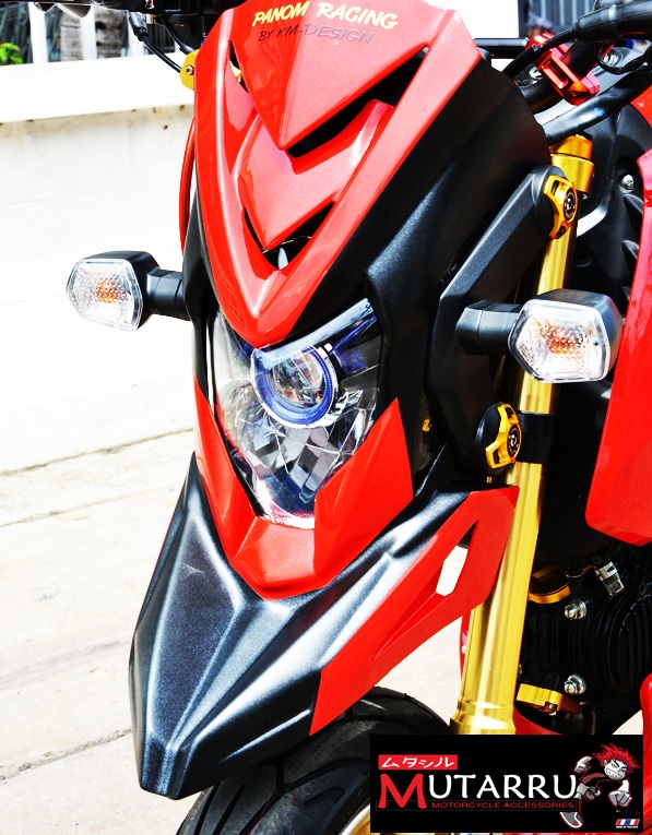 Honda MSX do noi bat voi phong cach Ducati Hypermotard - 3