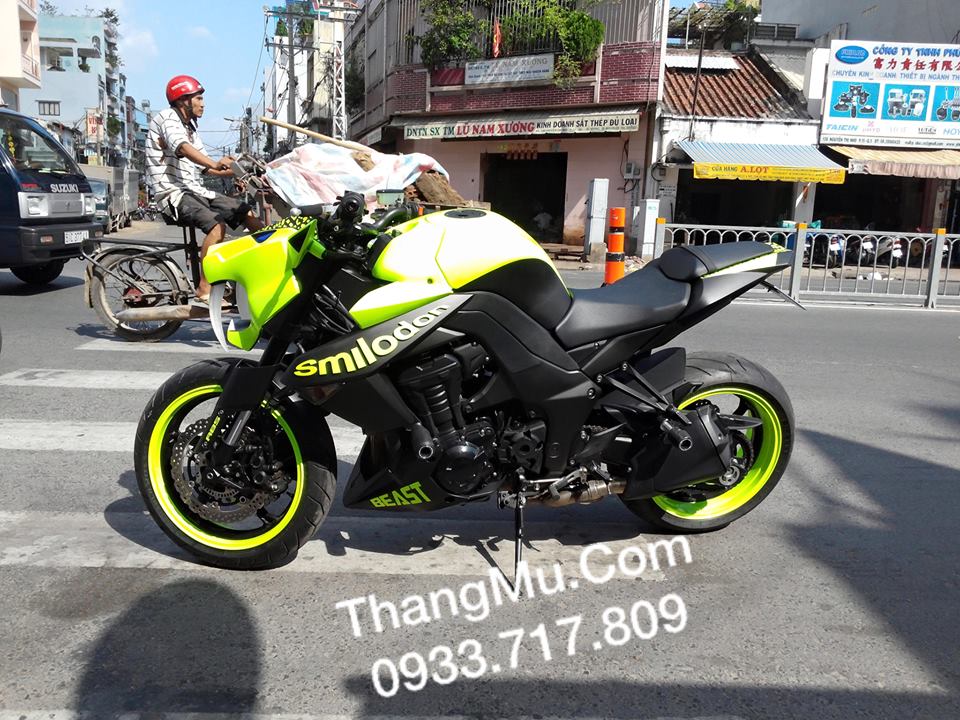 Kawasaki Z1000 do doc dao voi phien ban Ho rang kiem - 3