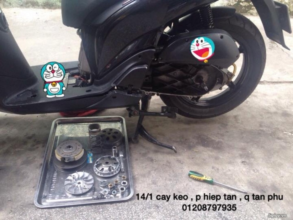 Viet BMC Lam Noi Do Cho Tay Ga Honda Yamaha Ve Sinh Noi Bao Duong - 18