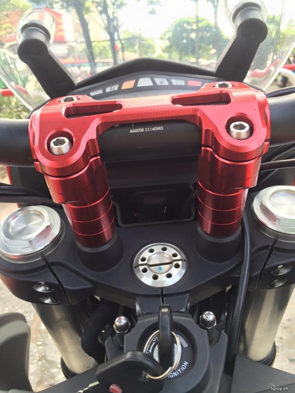 Ban Ducati Hyperstrada 821 Date 2014 xe zin 16k3 USD con TL - 7