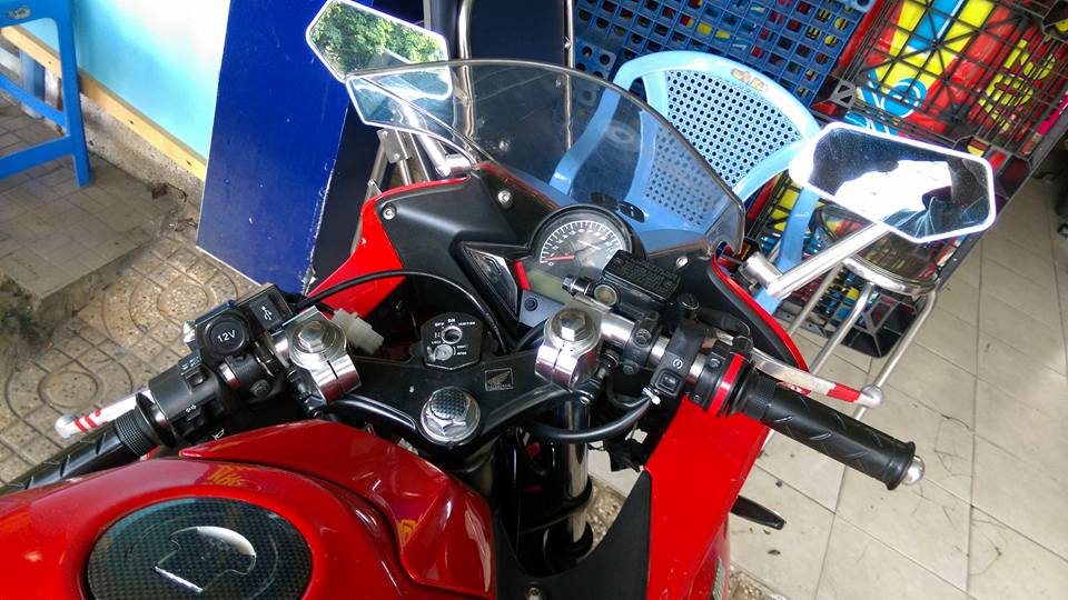 Can ban moto CBR 150i Thai Lan mau do - 2