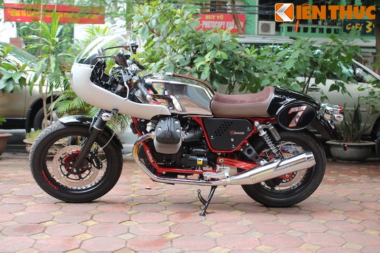 Can canh hang hiem Moto Guzzi V7 Racer Record tai Ha Noi - 7