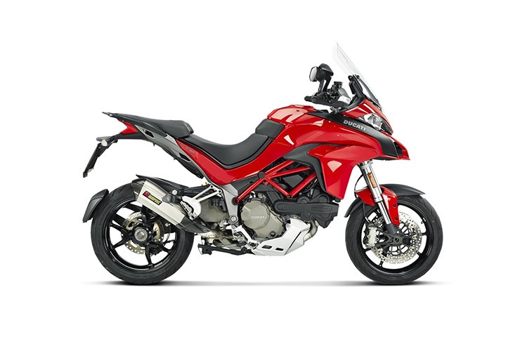 Chi tiet po Akrapovic Titanium moi danh cho Ducati Multistrada 1200