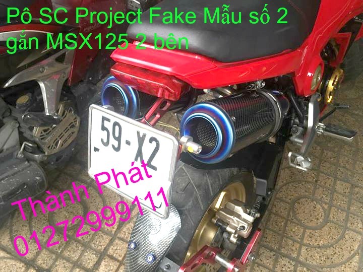 Do choi Honda MSX 125 tu A Z Po do Kinh gio Mo cay Chan bun sau de truoc Ducati Khung suo - 17