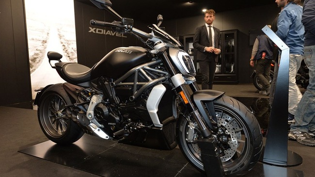 Ducati XDiavel 2016 duoc binh chon la xe mo to dep nhat tai EICMA 2015