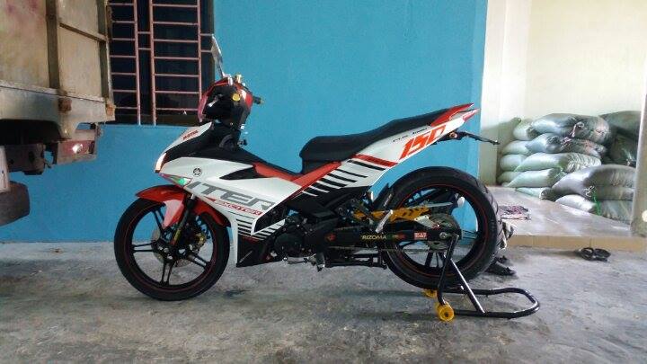 Exciter 150 do phong cach Indo voi do choi nhe - 3