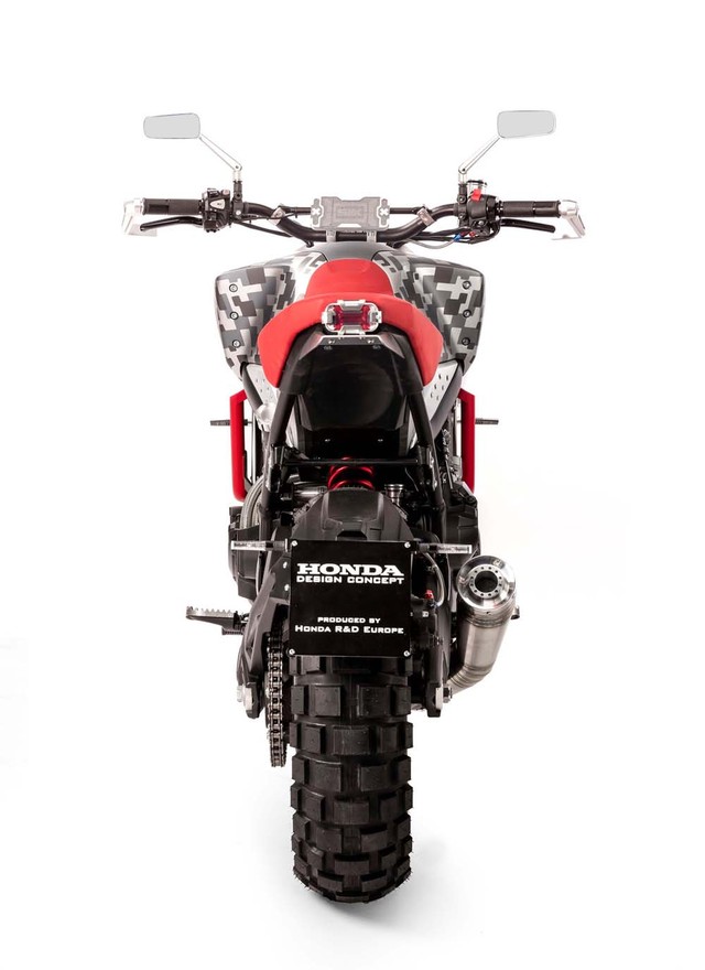 Honda CB Six50 Concept phien ban Scrambler day co bap - 5