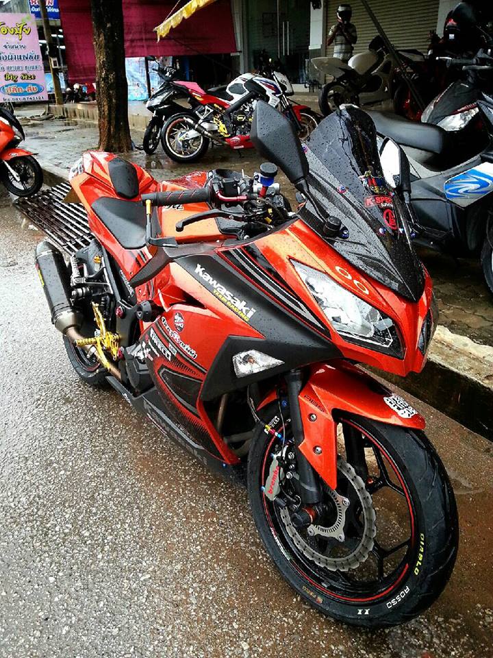 Kawasaki Ninja 300 do nhe nhang tai Thai Lan - 2
