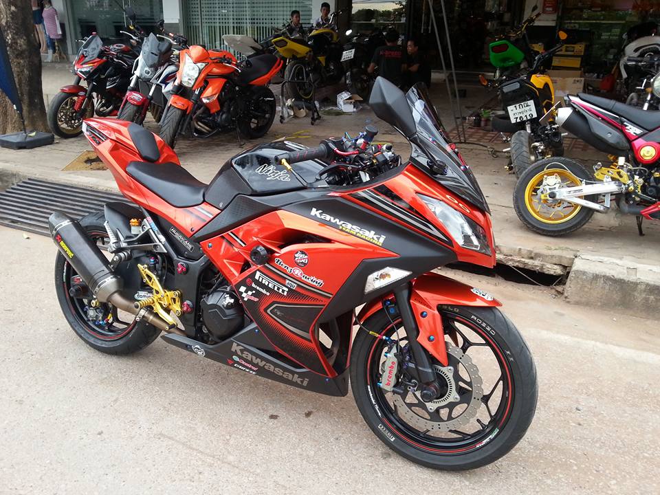 Kawasaki Ninja 300 do nhe nhang tai Thai Lan - 4