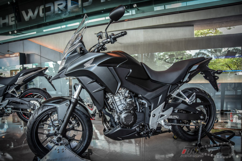 Can canh Honda CB500X 2016 mau adventure tam trung an tuong tai Motor Expo 2015 - 4