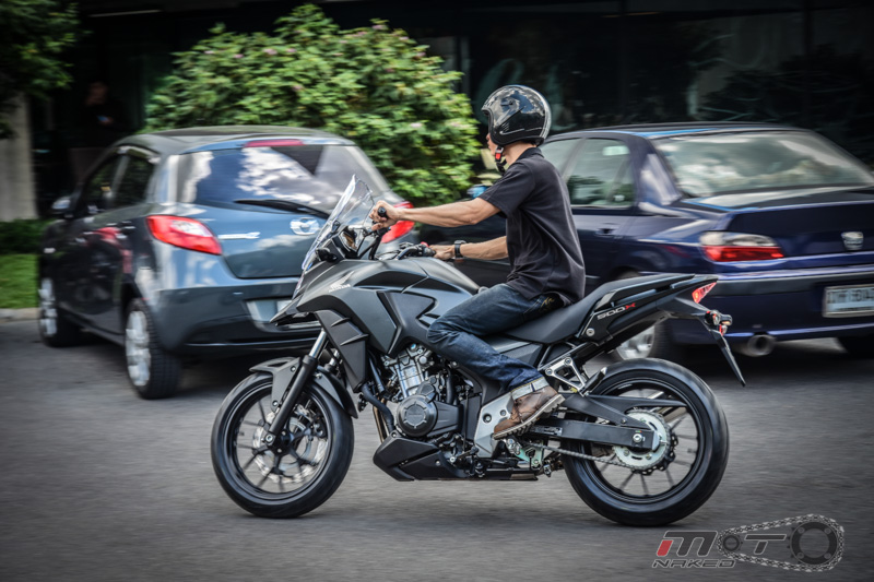 Can canh Honda CB500X 2016 mau adventure tam trung an tuong tai Motor Expo 2015 - 16