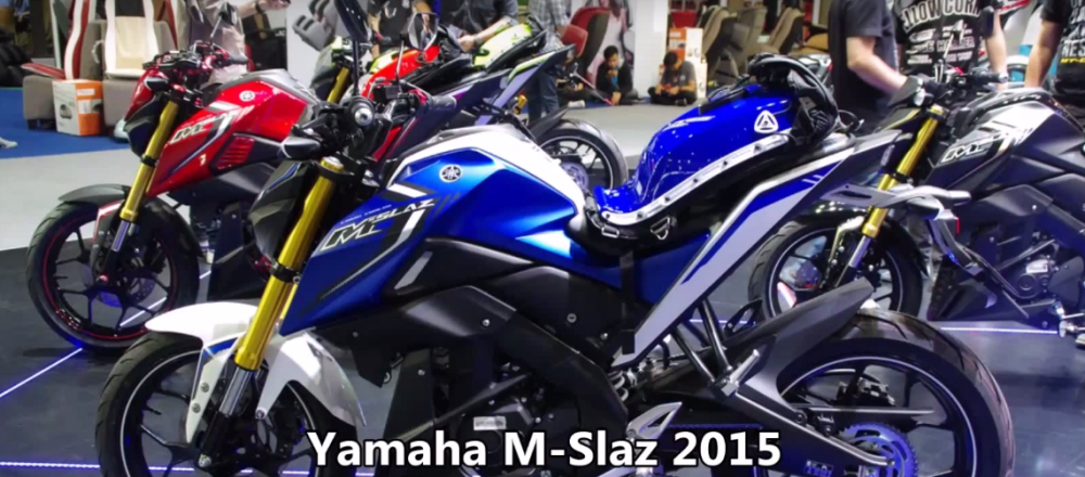 Clip Can canh Yamaha MSlaz tai Motor Expo Show 2015