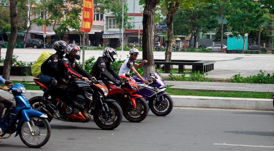 Dan xe khung cua cac biker mien Tay Nam Bo tu hop tai Can Tho - 13