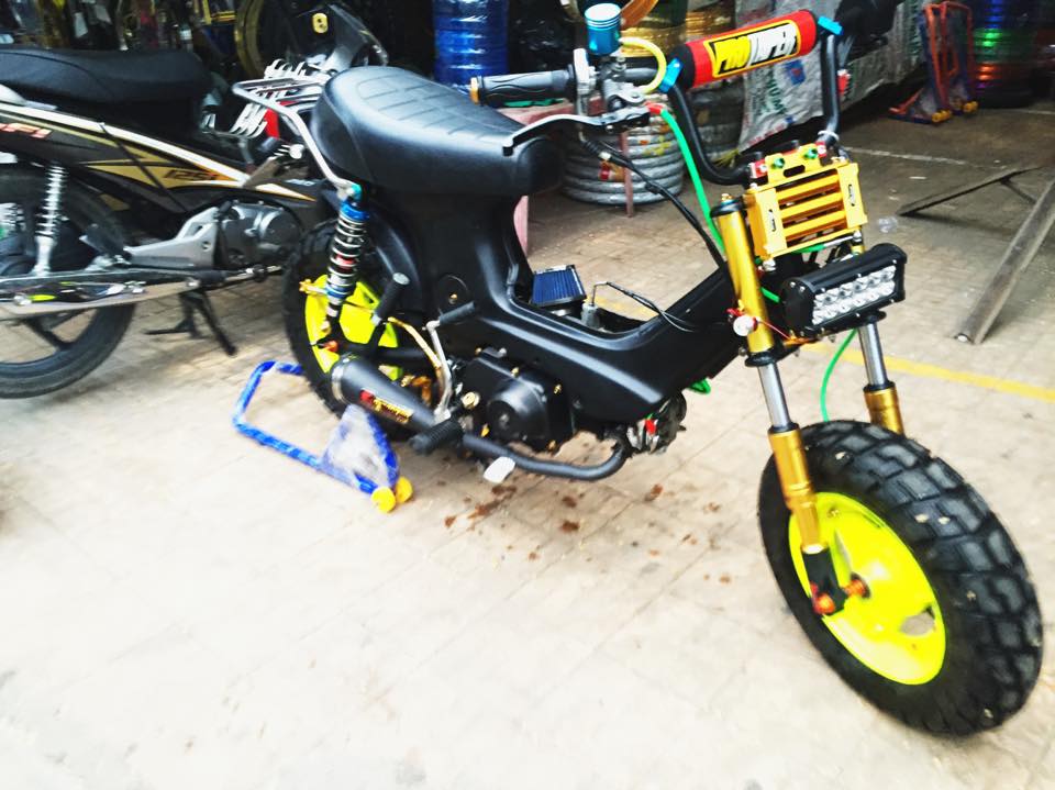 Honda Chaly 50cc phien ban do kieng 2015 - 3