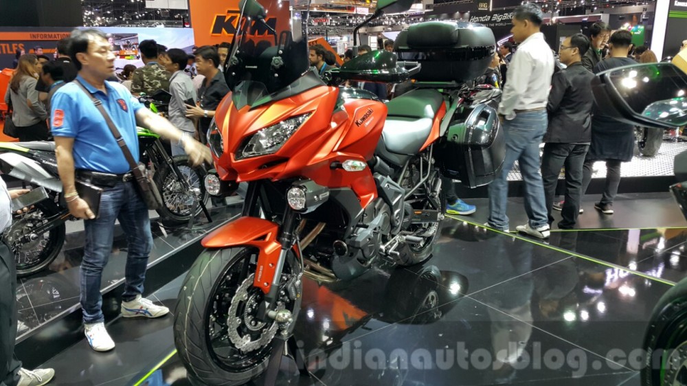Kawasaki Versys 650 2016 chinh thuc ra mat tai trien lam Motor Expo 2015