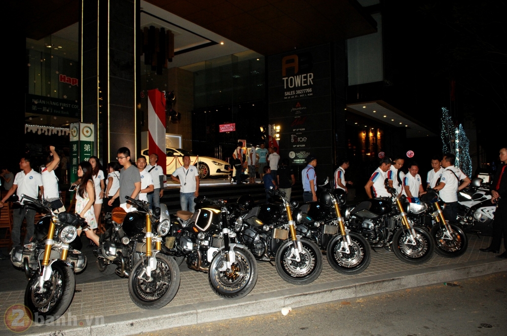 Nu biker xinh dep chay moto trong ngay ra mat BMW Riders Saigon Club - 31