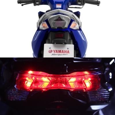 So sanh Yamaha Nouvo 2016 va Honda Air Blade 2016 - 3