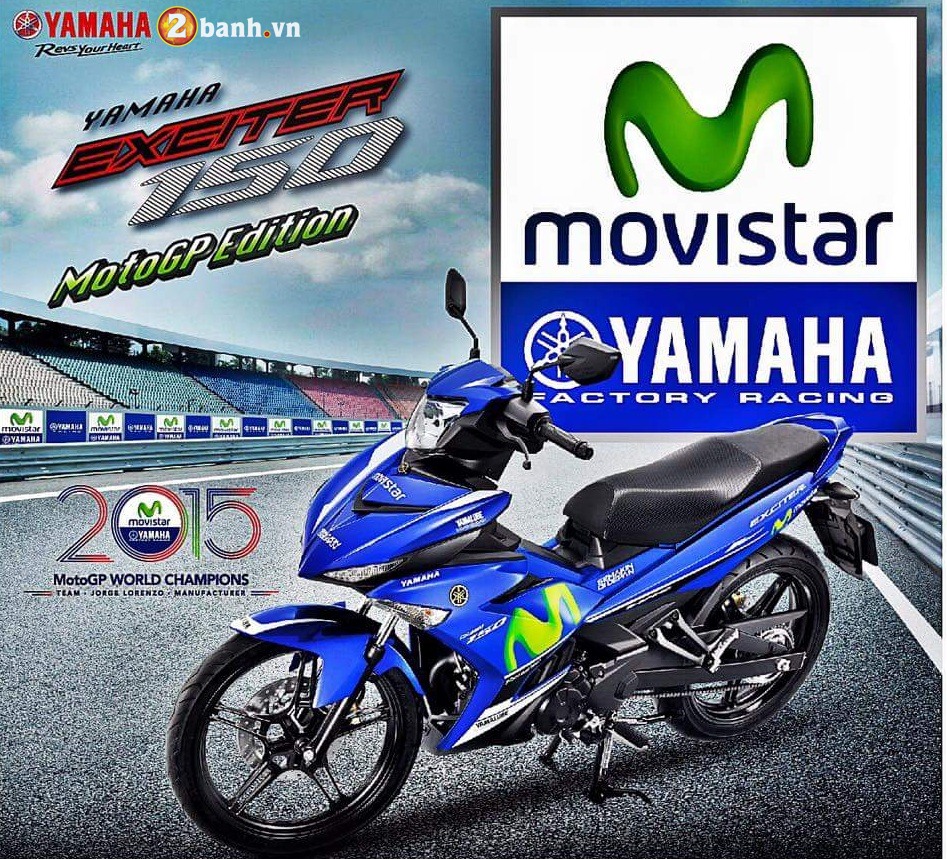 Yamaha Thai sap tung ra ban Exciter 150 Movistar
